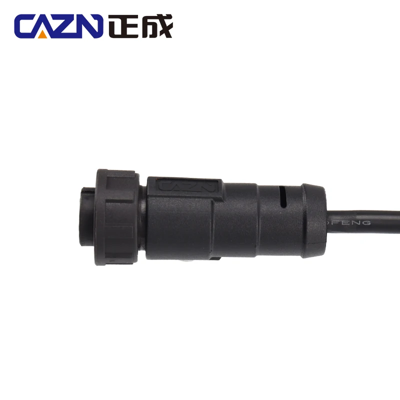 IP67 IP68 E13 Straight Female Male Overmolded Plug Threaded 2-18 Pin 13/16