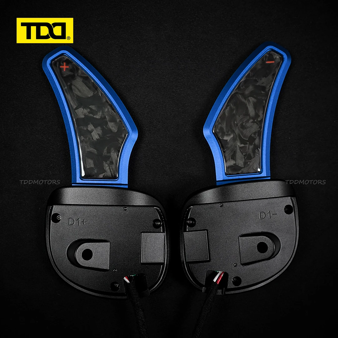 

TDD Magnetic Paddle Shifter For Dodge Challenger Charger Jeep Durango Grand Cherokee Chrysler 300 SRT Front Glossy Carbon Fiber