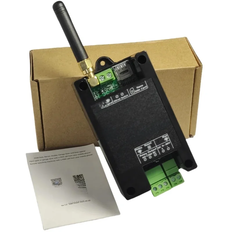 Sterownik zdalnego sterowania telefonem komórkowym G202 GSM 2G, ulepszony RTU5024, sterowanie otwieraniem i zamykaniem drzwi przez SMS z telefonu komórkowego. — 2