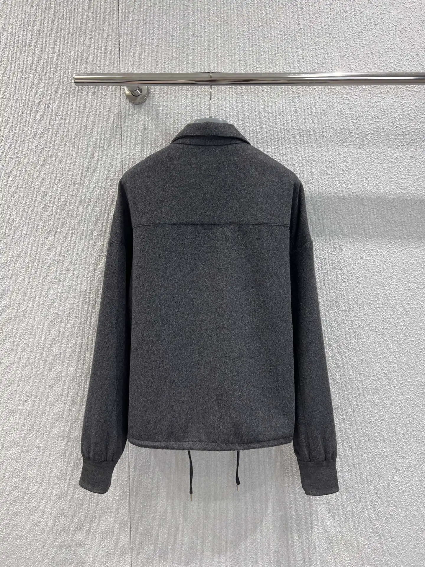 

2026 Women's Autumn new Casual Heavy-duty Oversized Hooded Drawstring Mid-length Coat
