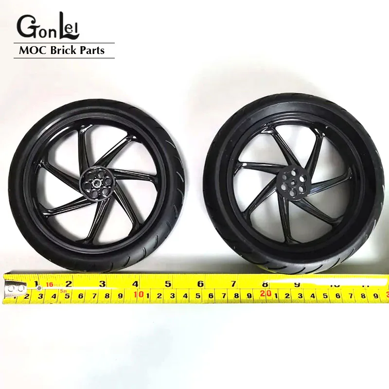 1Piece Technical Wheels Hub 71720 Wheel 107.1x24 Tyre Motorcycle Racing Tread, Narrow 71721 and 71722 for 41230 Motorrad M 1000