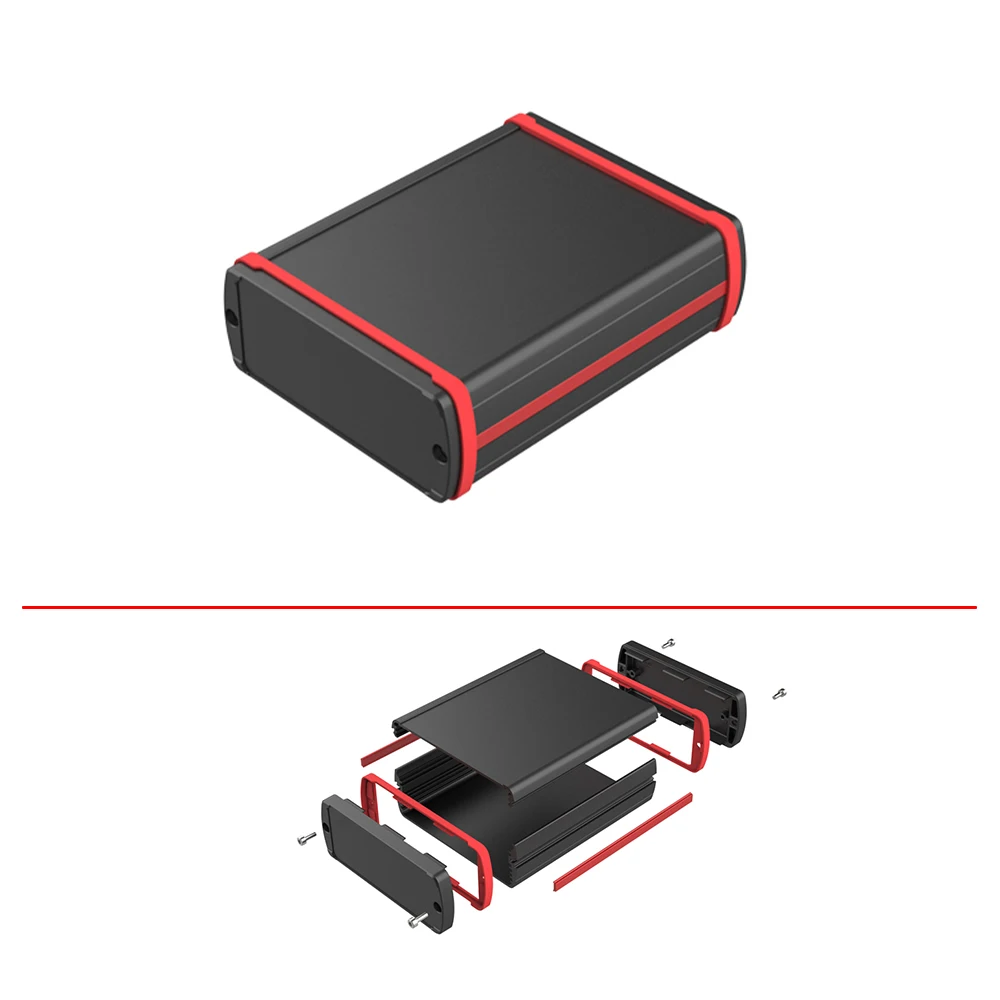 Custom handheld Devices Split Case Industrial Electronics Box Waterproof Sealing Aluminum Enclosure MH03 108*42MM