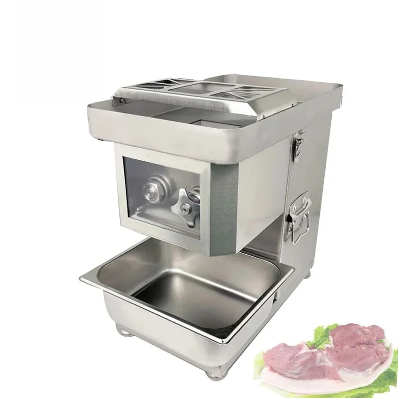 Commercial Meat Slicer And Shredded Meat Multi-functional Automatic High-Power Electric Small Slicing Cutting Machine