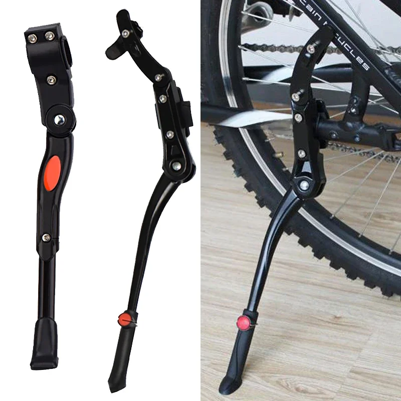 AliExpress NONE Universal Bicycle Kickstand Adjustable Road Mountain Kick Stand Ultralight Aluminum Alloy Bike Side Stand MTB Equipment