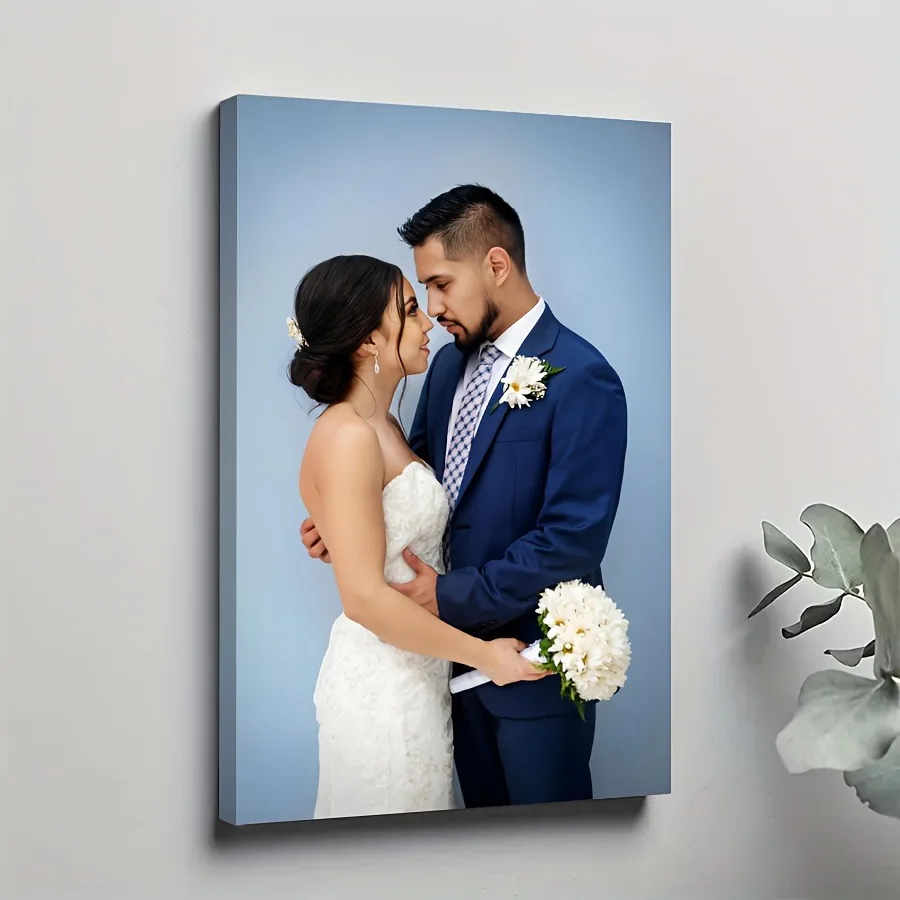 One Unique, Personalized Frameless Poster – Customizable Photo Print for cherished Memories like Family Moments, Weddings, and a
