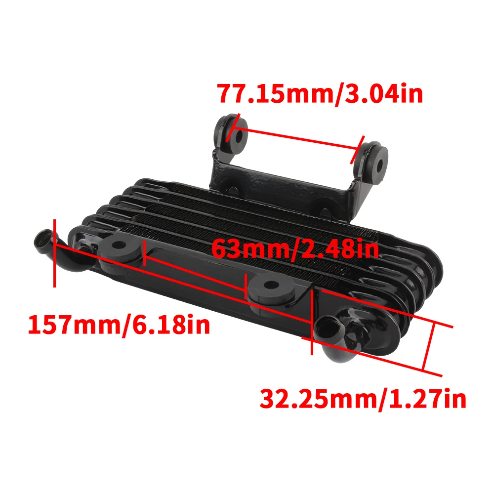 Oil Radiator Motorcycle Accessories Gy6 Oil Cooler Moto Universal for Yamaha Honda Kawasaki Suzuki Beta Motocross Modified Parts