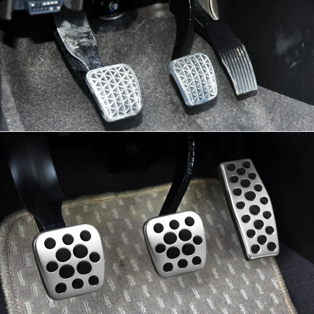 Stainless Steel Car Pedals Pads For Chevrolet Holden Cruze Daewoo Lacetti Premiere 2008~2016 Gas Brake Restfoot Non-slip Pedal