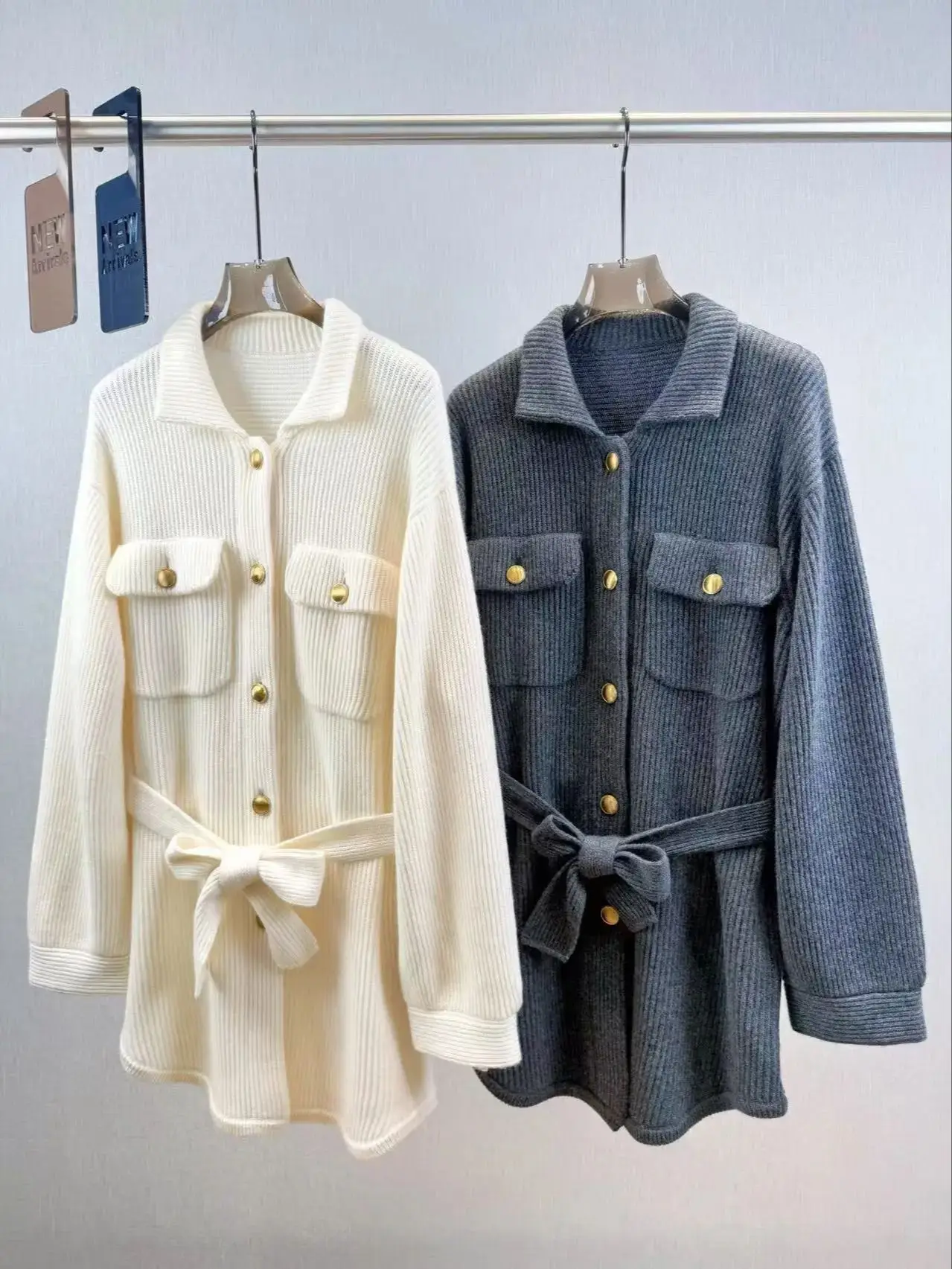 

Classic autumn and winter wool jacket