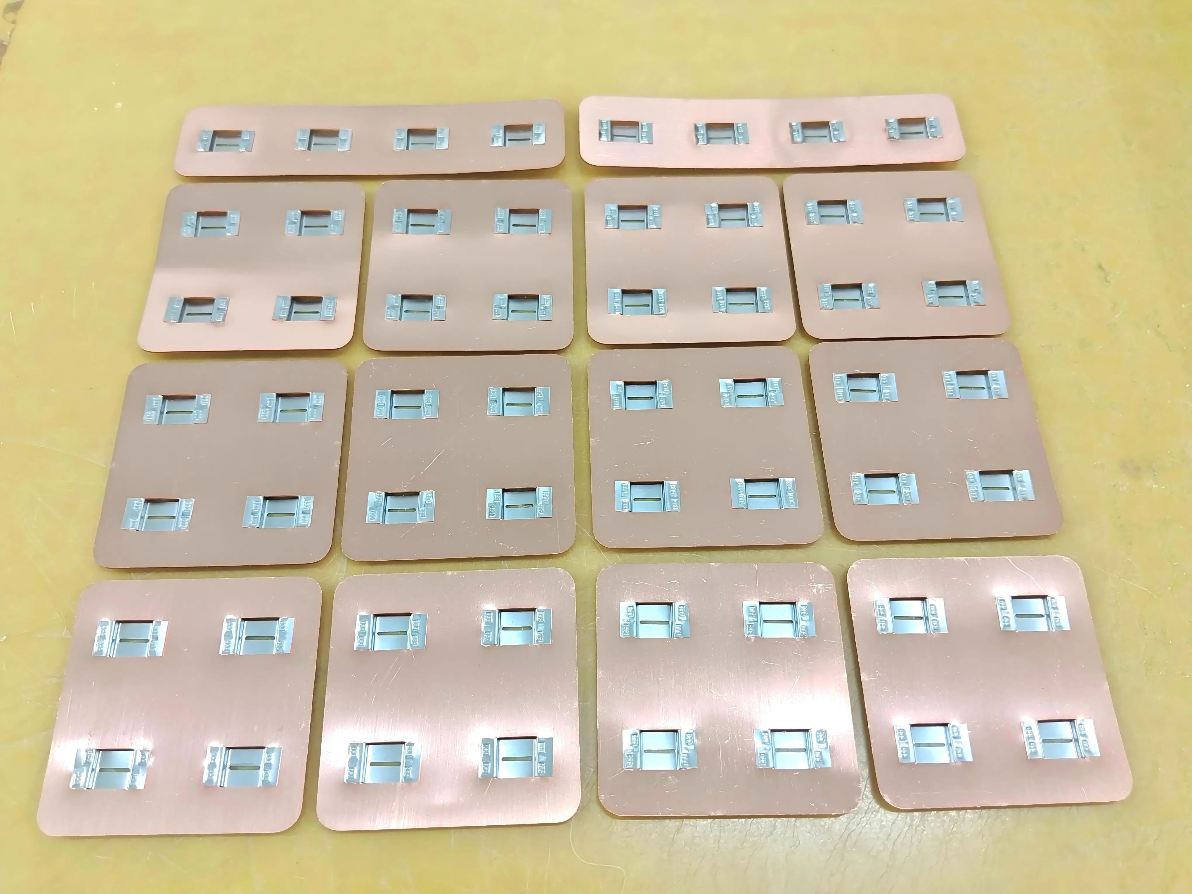 1SET Factory Custom 0.3mm/0.5mm/1mm 26650 28S2P Copper Nickel Plate Busbar Lithium Battery Nickel Plated Copper Connectors
