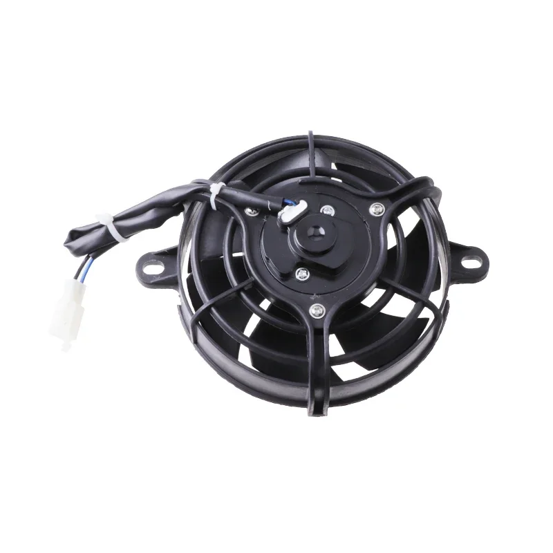 AliExpress Universal Motorcycle Radiator Cooling Fan Oil Cooler Water Cooler Electric Fan 5 Inch For Dirt Bike Motocross ATV Go Kart Quad