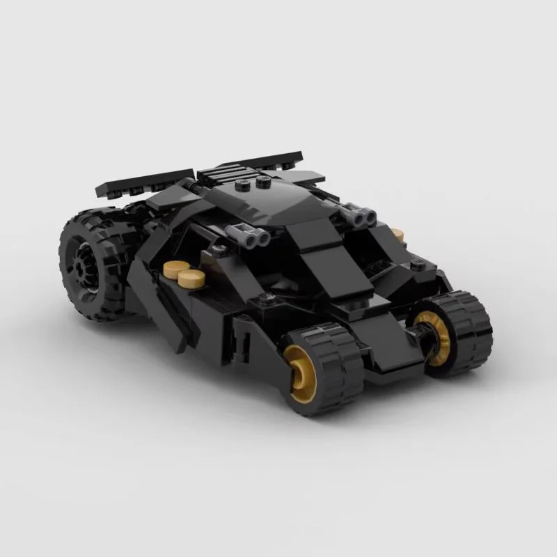 MOC Creative Assembly puzzle small particle building blocks Boys' Toy Birthday Gift Set Mini Black Car Sports Car Racing