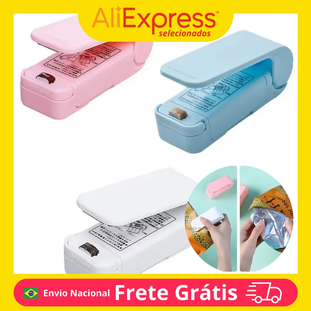 سدادة طعام محمولة ، تغليف فراغي ، سدادة حرارية ، كيس بلاستيكي أقرب ، مطبخ ، حفظ #1