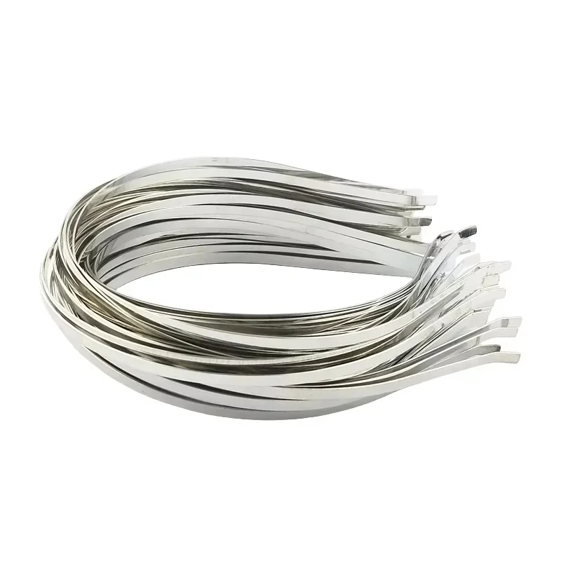 BoYuTe (100 części/partia) 3-4-5-6-7-10MM metalowa żelazna opaska do włosów dostawa fabrycznie opaska do włosów baza damska opaska na głowę materiały jubilerskie — zdjęcie 2