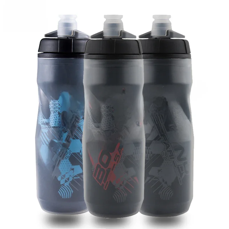 AliExpress GOLDIX BOLANY Bicycle Water Bottle 610ML PP5 Double Layer Heat and Ice-Protected Outdoor Cup for Cycling Equipment Bike Water Bottle