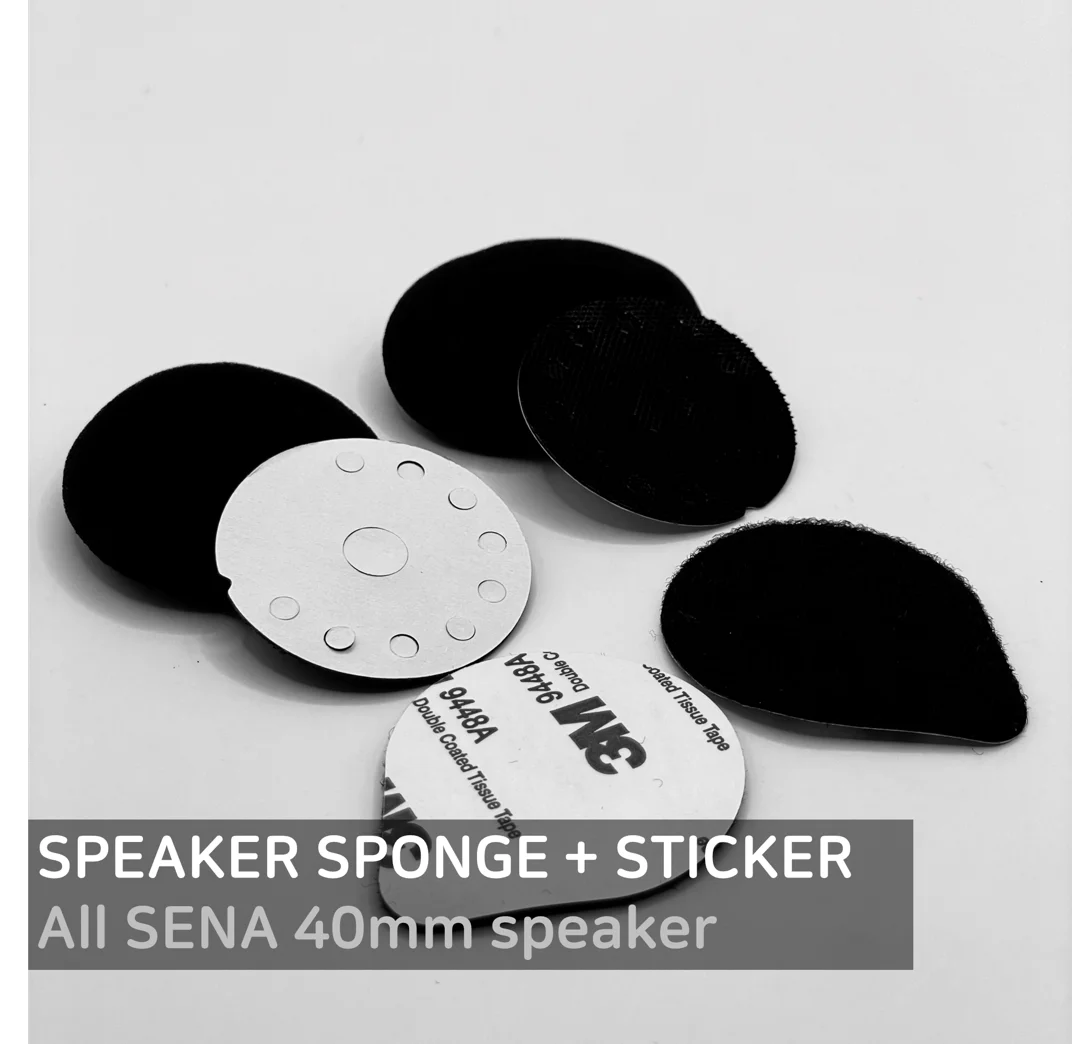 cardo packtalk edge pro sprit freecom JBL speaker sponge sticker