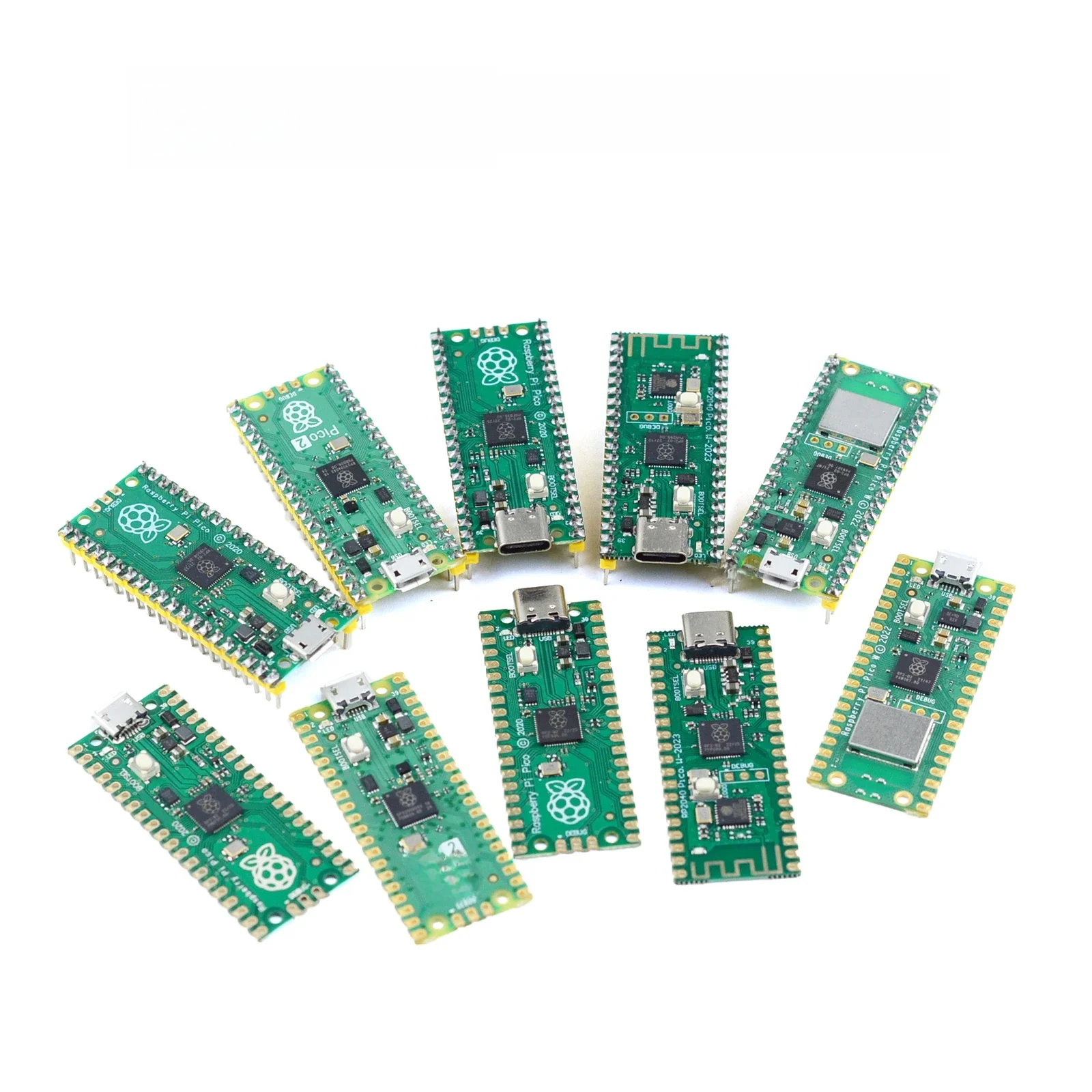 Płyta główna Raspberry Pi Pico W/2/2W Opcjonalnie Bluetooth 5.2 WiFi i szpilki lutownicze Mała płyta demonstracyjna Płyta główna Mikrokontroler — zdjęcie produktu 7
