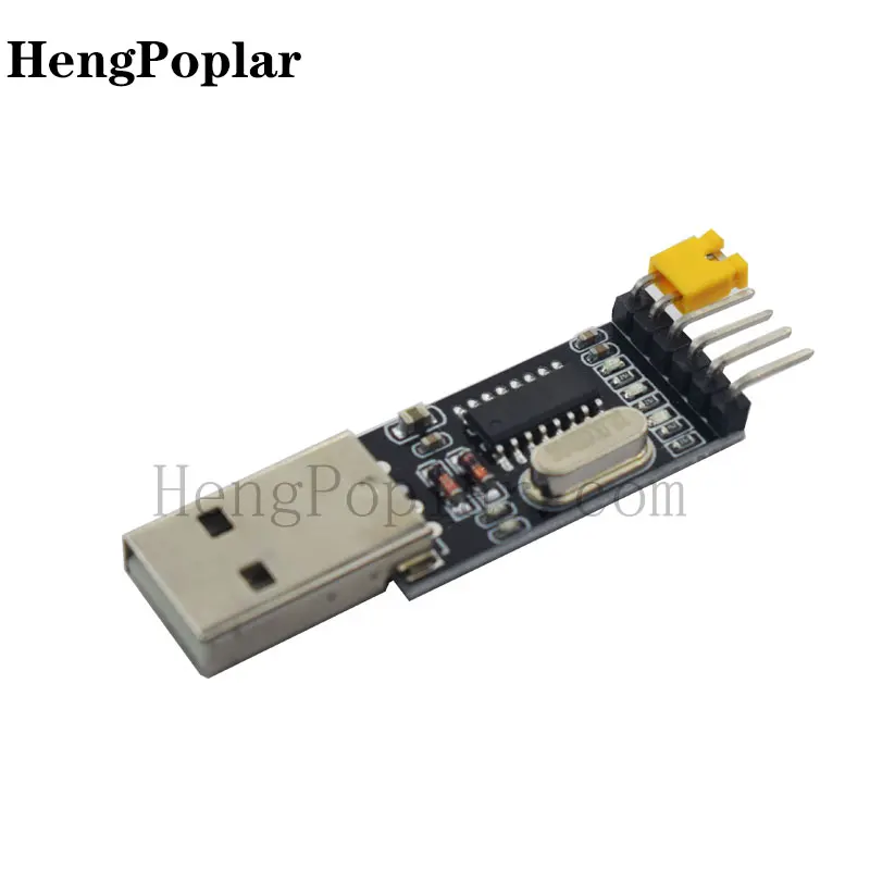 100pcs USB to TTL converter UART module CH340G CH340 3.3V 5V switch