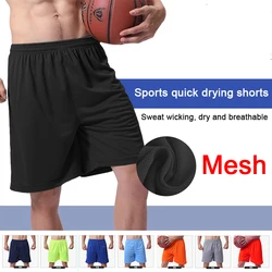 Solid Football Training Shorts Mens Summer Bottoms Running Basketball Soccer Shorts Kids Boys Tennis Badminton Sports Shorts