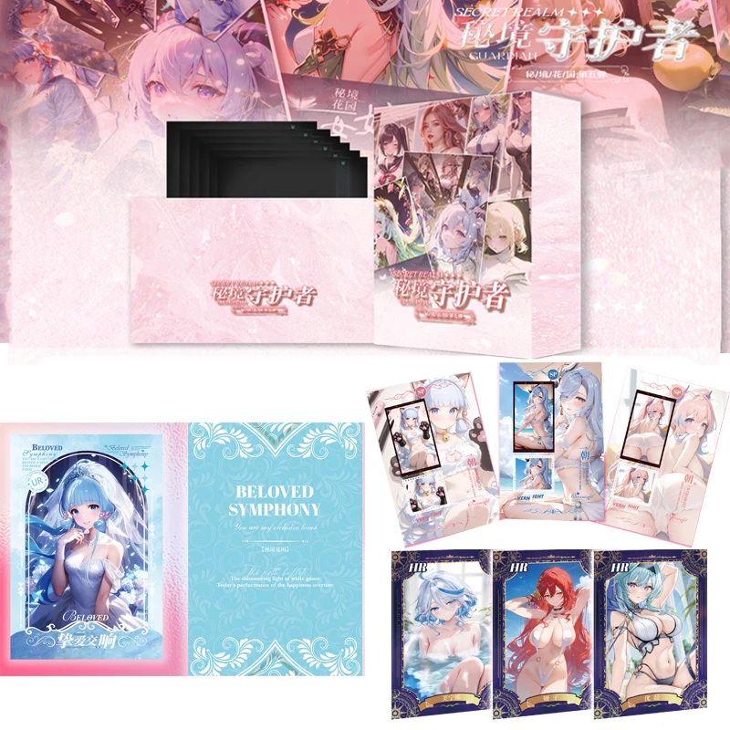 Goddess Story Collection Cards Secret Garden Secret Guardian Wave 5 Booster Box Rare Anime Table Playing Game Board Cards