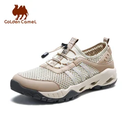 GOLDEN CAMEL Men Shoes Breathable Mesh Hiking Shoes Male Sneaker Outdoor Fishing Men's Sports Shoes Light Water Shoes for Men