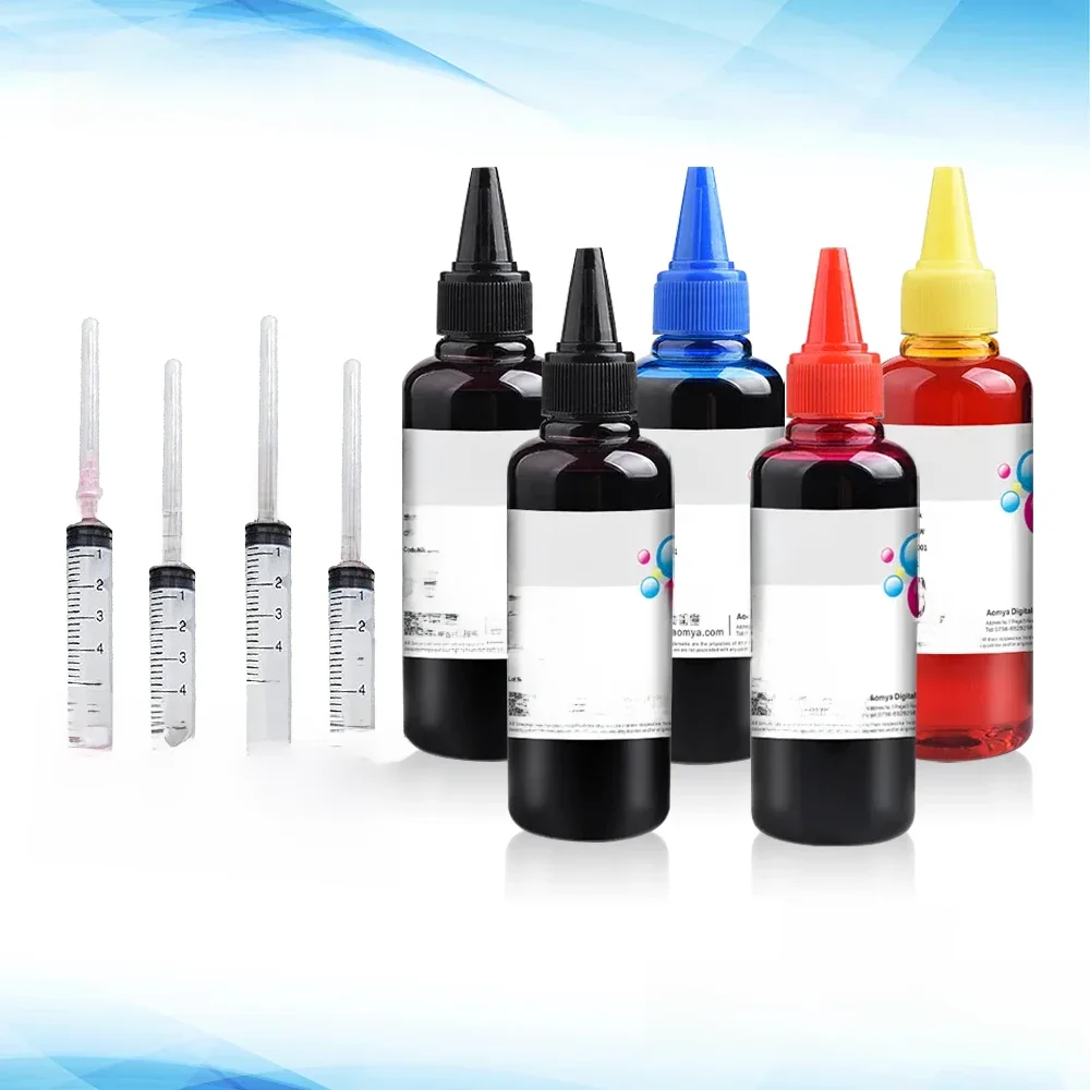 Recharge d'encre à colorant pour imprimante HP 301, 304, 305, 302Xl, pour Deskjet 2540, 2050, 2510, 2620, 2630, 2632, 5030, 5020, 3720, 3730, 4 couleurs