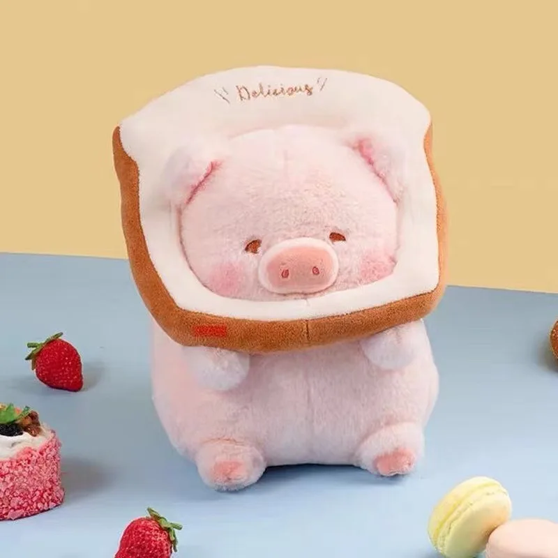 かわいいアニメルル豚パンぬいぐるみクリエイティブぬいぐるみ貯金箱