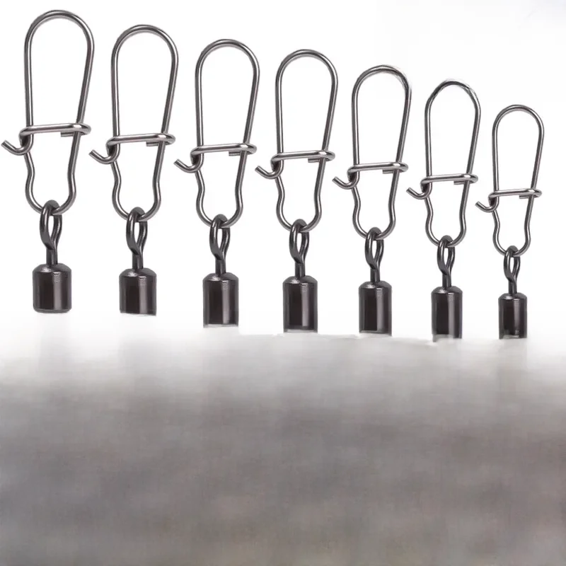 10/20/50 sztuk złącze wędkarskie zatrzaskowe łożysko ze stali nierdzewnej Rolling haczyki wędkarskie morska przynęta wielofunkcyjny Pin Jig Tackle — zdjęcie 2