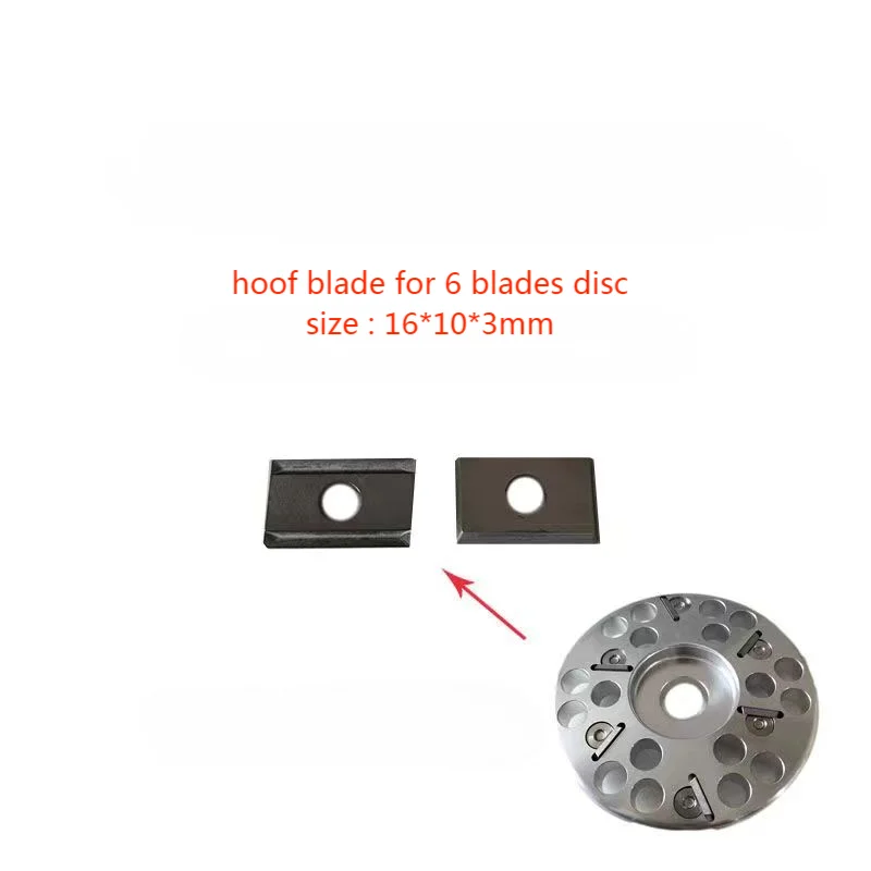 

10 PCs High Strong Alloy Hoof Trimming Disc Blades, Cattle Hoof, Trimming Tools