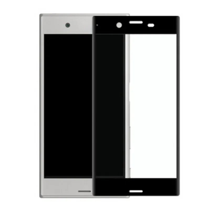 Pełna osłona ze szkła hartowanego dla Sony Xperia XZ1 XZ1 Compact G8341 G8342 G8343 Podwójna folia zabezpieczająca ekran — zdjęcie 2