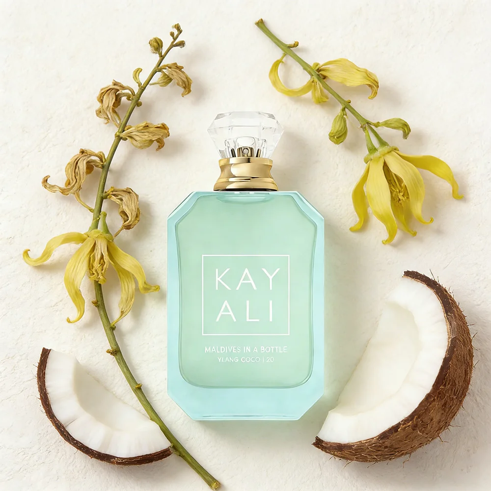 KAYALI Maldives Ylang Coco 20 EDP 100ml/3.4oz Unisex Travel Fragrance Coconut Floral Soft Long Lasting Daily Gift for Her Him