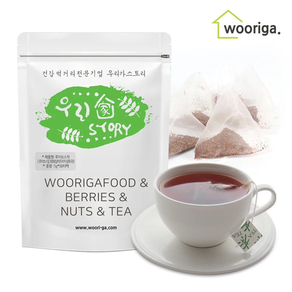 Té Rooibos, 50 Bolsitas de Té Rooibos, Té de Hierbas