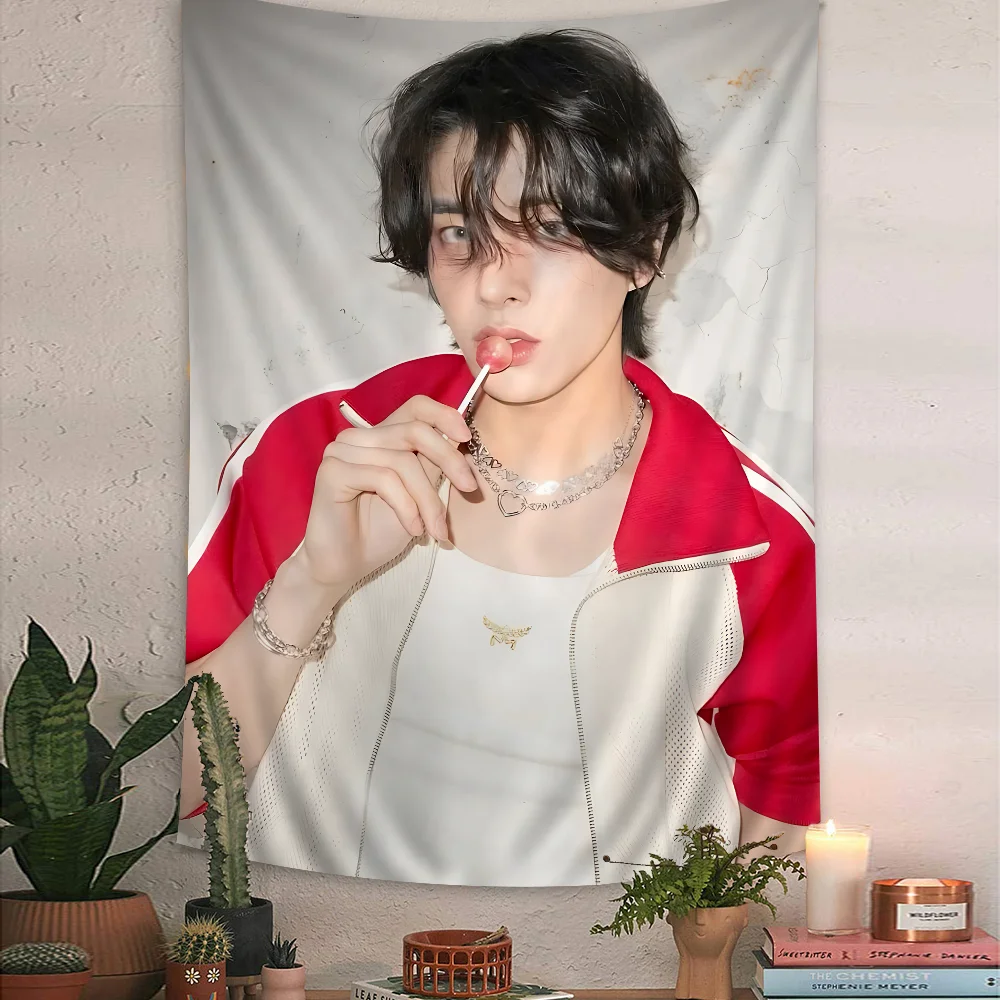 1 stücke K-kpop Böhmischen Stil Tapisserie Tarot Hippie Wandteppich Schlafsaal Wohnkultur Mode Zimmer Schlafzimmer Wohnzimmer Tapisserie