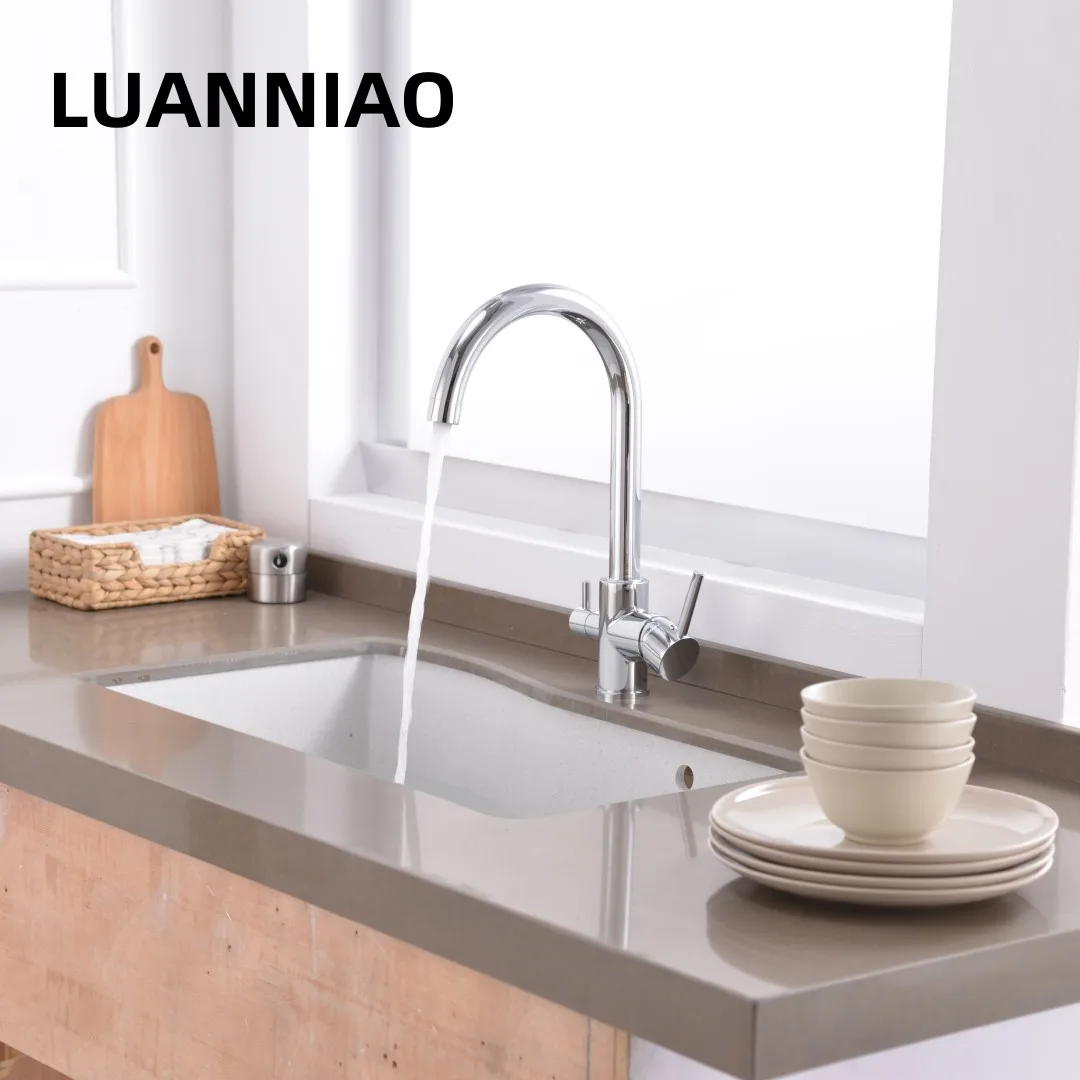 Luanniao Brass Purifier Kitchen Faucets Kitchen Hot And Cold Water Mixer  Faucet For Kitchen Sink Removable Kitchen Faucet Tap