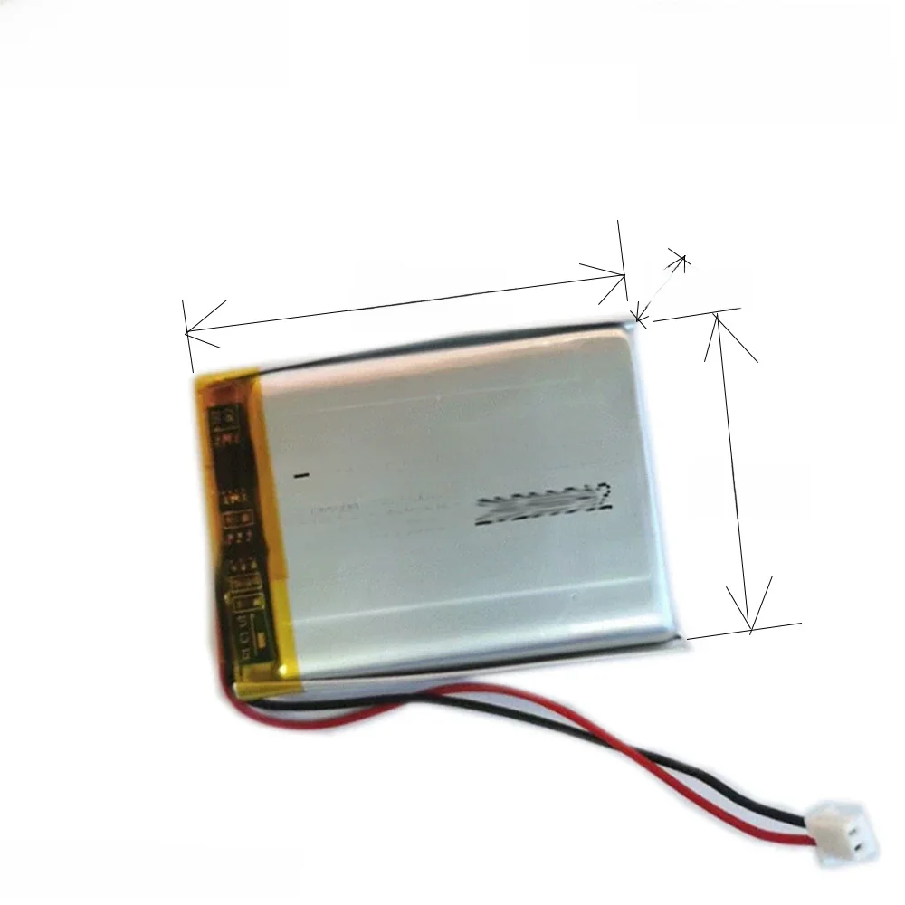 3.7V Li Polymer lithium Battery 1100mAh For Bluetooth speaker Water heater igniter LED Batteries 603443