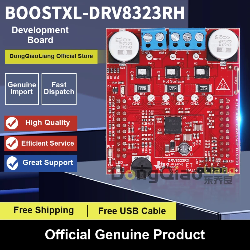 For the BOOSTXL-DRV8323RH Step-Down Shunt Amplifier Three-Phase Smart Gate Driver Evaluation Module