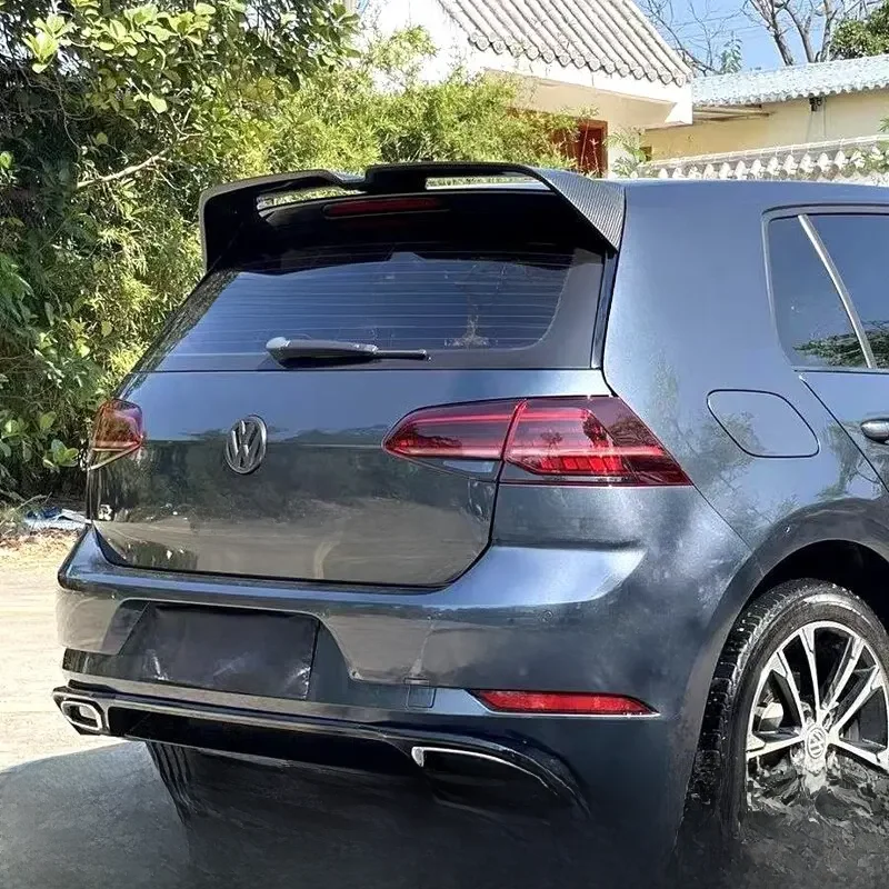 Oettinger Stijl Dakspoiler Voor Volkswagen Golf MK7 7.5 TSi TDi GTI R GTD GTE ABS Plastic Achterspoiler aleron golf 7 2013-2020 - afbeelding 2