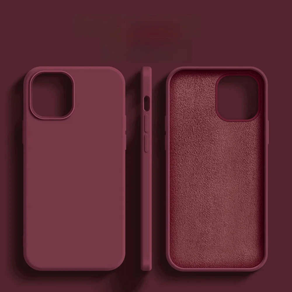 NOWE Etui z płynnego silikonu na iPhone 17 16 Pro Max 15 14 12 11 13 Mini ProMax Luksusowe, odporne na wstrząsy etui X XR 7 8 14 Plus Akcesoria — 2