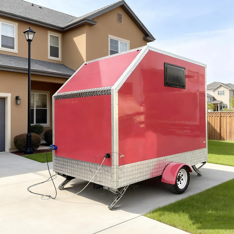 Factory Direct Mobile Dog Grooming Van Trailer Fully Equipped Pet Hospital Mobile Salon Dog Wash Trailer for Sale