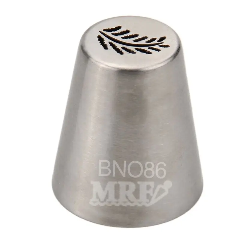 MRF Stainless Steel Large Christmas Holly Leaves Piping Nozzle Cake Decorating Icing Tips #BNO86