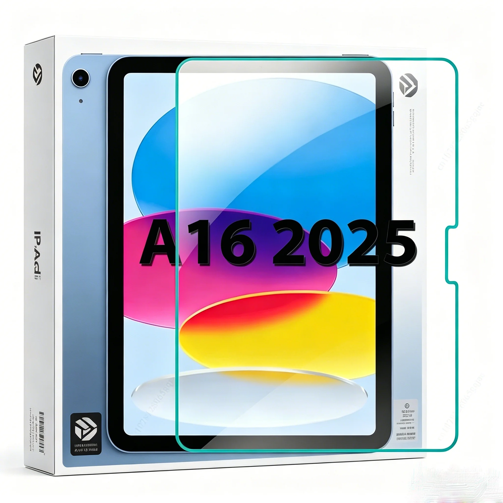 

2Pcs For iPad A16 Pro 13 M5 M4 12.9 10 9 9th 10th Generation Tempered Glass Screen Protector For Air 11 M2 M3 5 4 Mini 6 7 Film