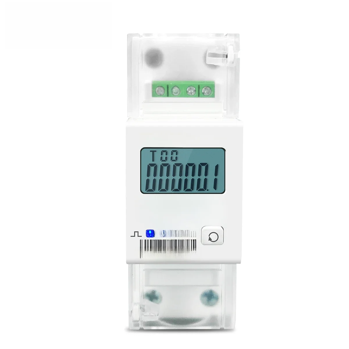 5(65)A 220V 230V 50HZ 60HZ napięcie prądu DDS238-2 ZN/S jednofazowy licznik energii na szynę Din KWH Wat godzin z RS485 MODBUS-RUT — zdjęcie 2