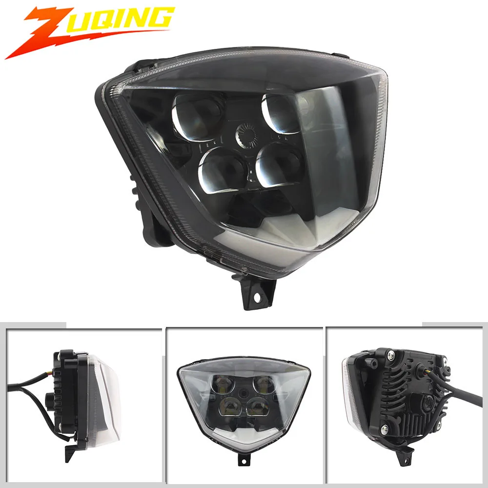 For Gas Gas Motorcycle Headlight LED Wick EC 250 300 250F 350F EX 450F MC 450 2021 2022 2023 Enduro Motocross Accessories Tuning