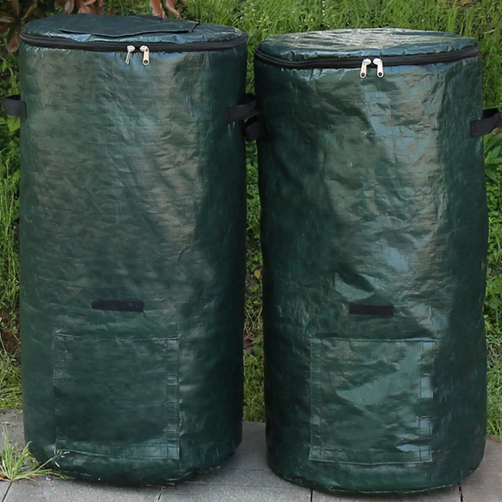 ساحة النفايات في الحديقة، صندوق سماد عالي التحمل للمطبخ المزرعة، منظم القمامة المنزلي، كيس تخزين متين