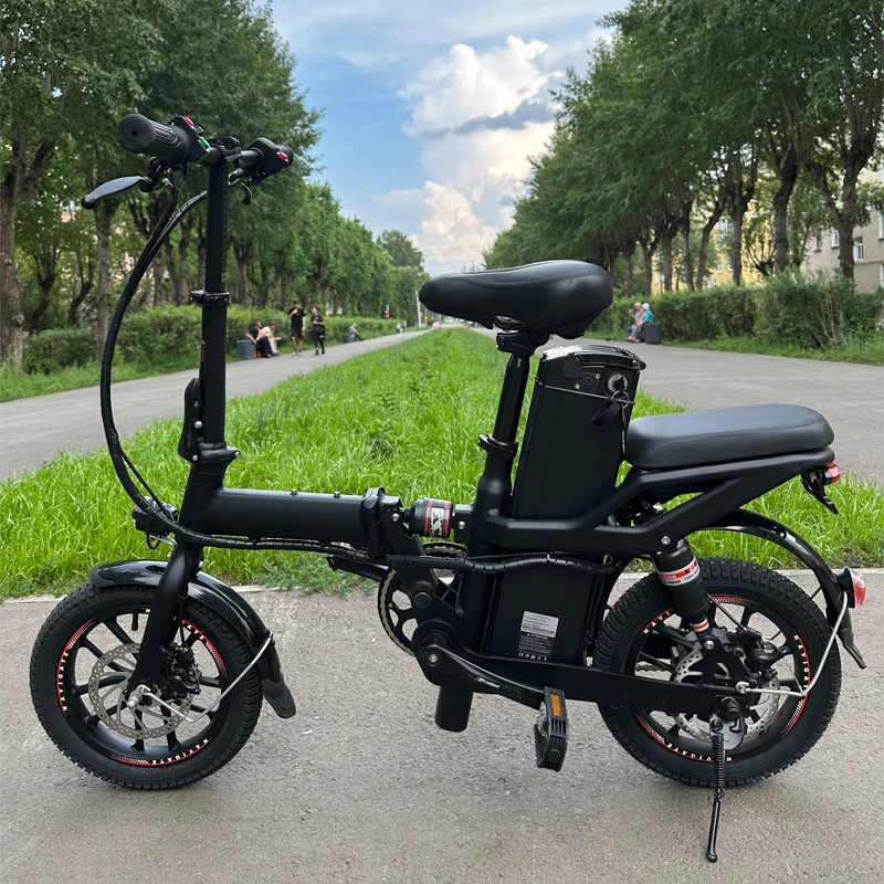 14-дюймовый электрический складной велосипед 48V500W24/34Ah E-bike рама из алюминиевого сплава амортизирующее автокресло полная амортизация автомобиля