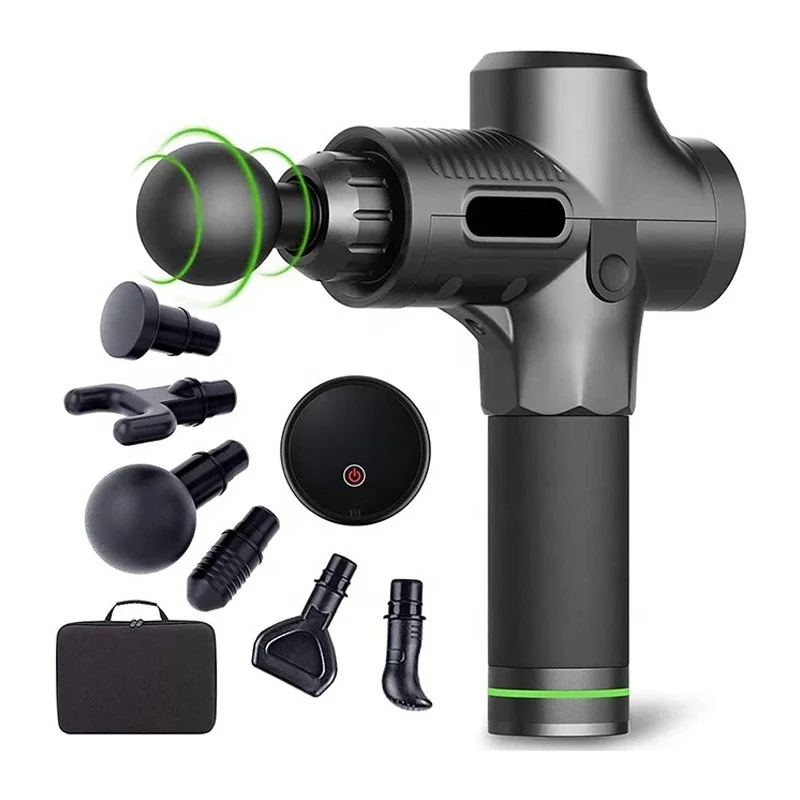 Pistolet de Massage fascial pistolet à Percussion électrique masseur corps cou dos tissu profond Relaxation musculaire outil de Fitness pour l'épaule