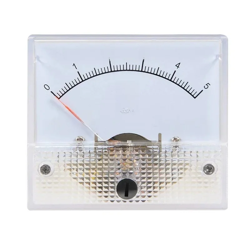 Voltmètre de panneau analogique, voltmètre, DC 5V, 10V, 15V, 20V, 30V, 50V, 100V, 85C1, 1 pièce
