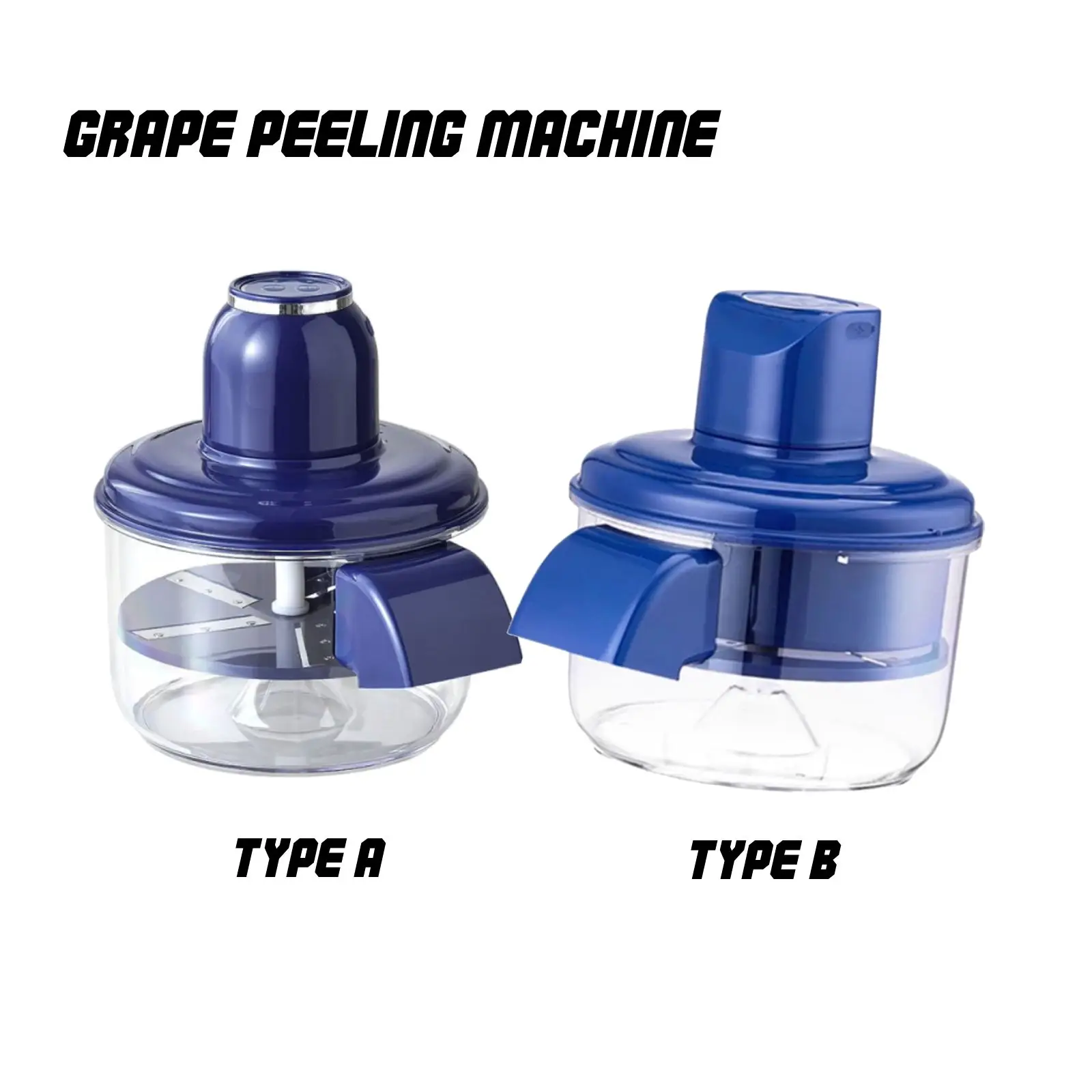 

Grape Peeling Machine Easy Disassembly Kitchen Tool for Cherry Tomato,Automatic Fruit Peeler Smart Rechargeable for Fruits Shop