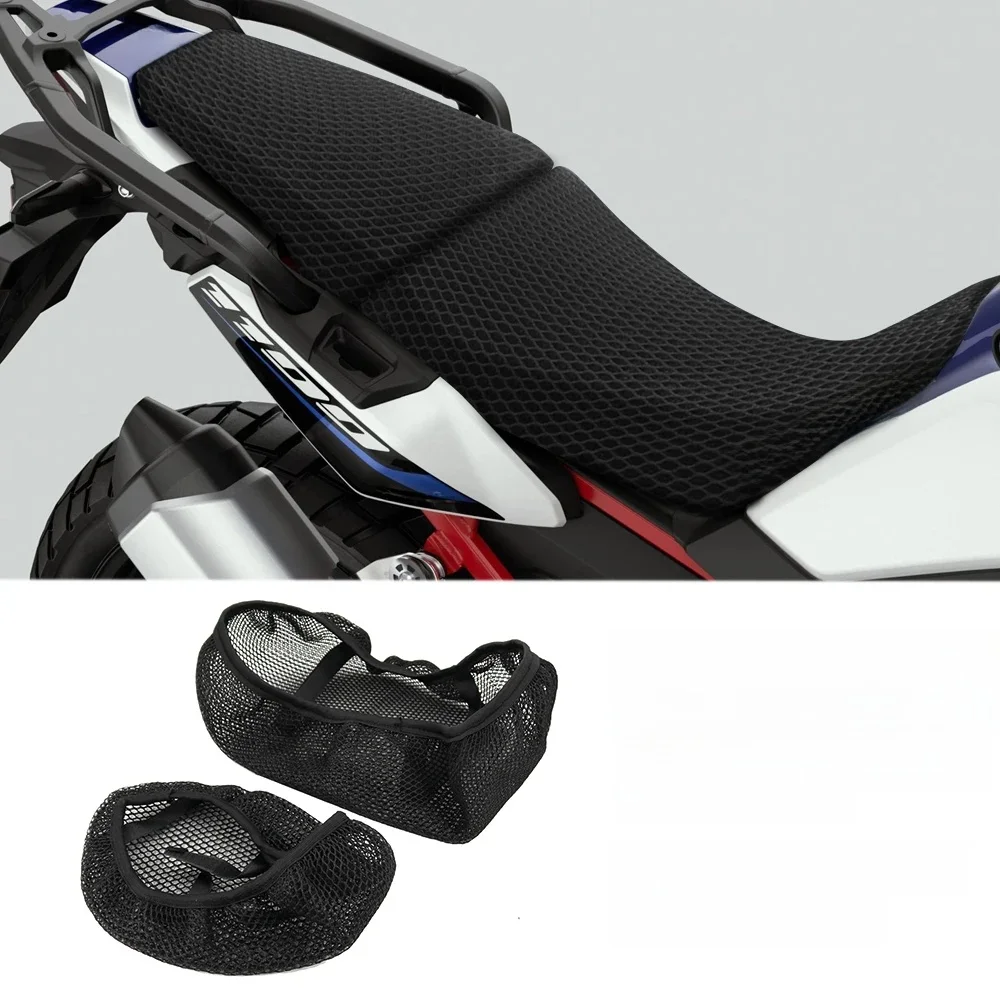 Housse de siège en maille 3D, pour HONDA CRF1100L Africa Twin CRF1100 CRF 1000 L CRF1100L ADVENTURE SPORT 2020, coussins de siège imperméables