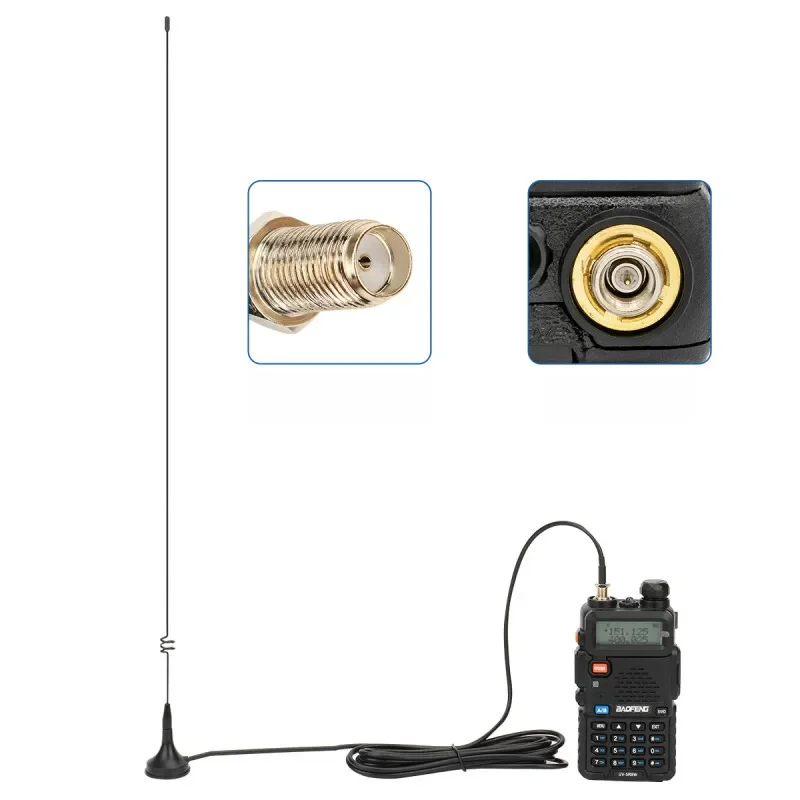 UT-108UV Antenne Zwei Weg Radio VHF UHF Magnetische Mobilen für Nagoya BAOFENG CB UV-5R UV-B5 UV-B6