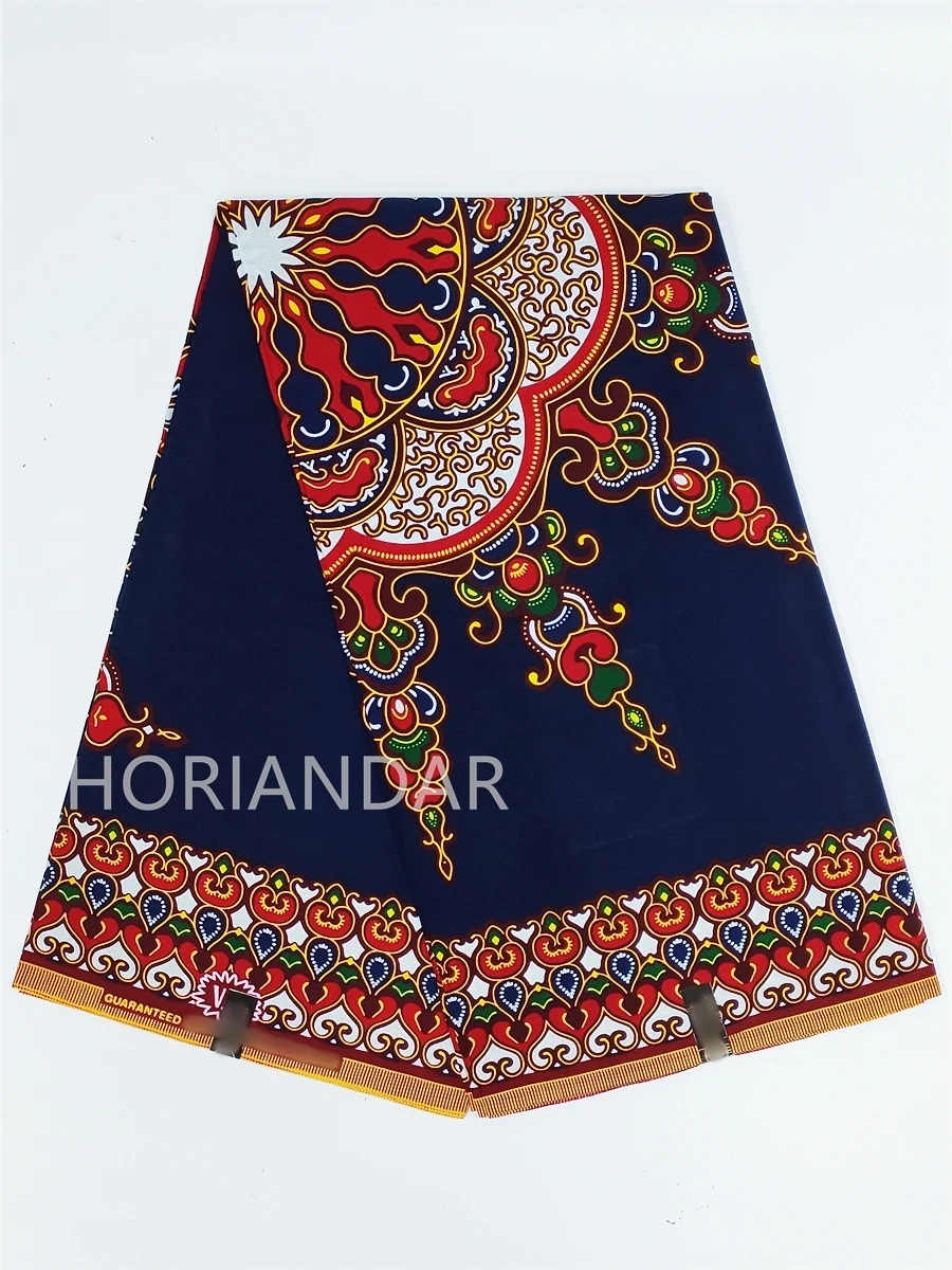 قماش Hollandais الهولندي الحقيقي جودة مطبوعة قماش أفريقي أصلي مضمون لفستان 100% قطن شمع حقيقي #6